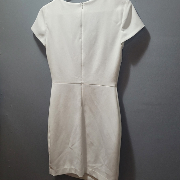 Zara Trafaluc white short sleeve dress S - Picture 7 of 9